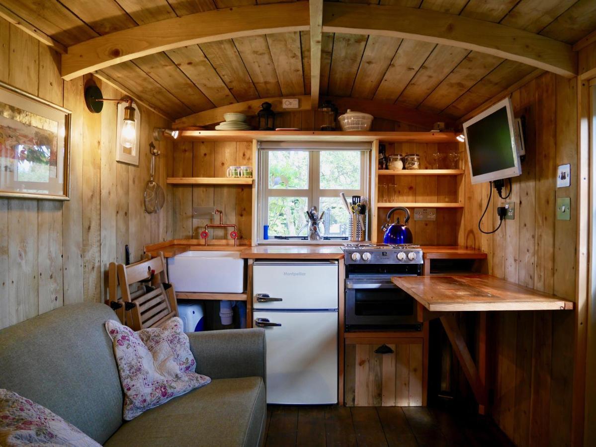 The Wayside Shepherd Hut ボーリュー エクステリア 写真