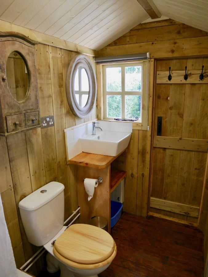 The Wayside Shepherd Hut ボーリュー エクステリア 写真